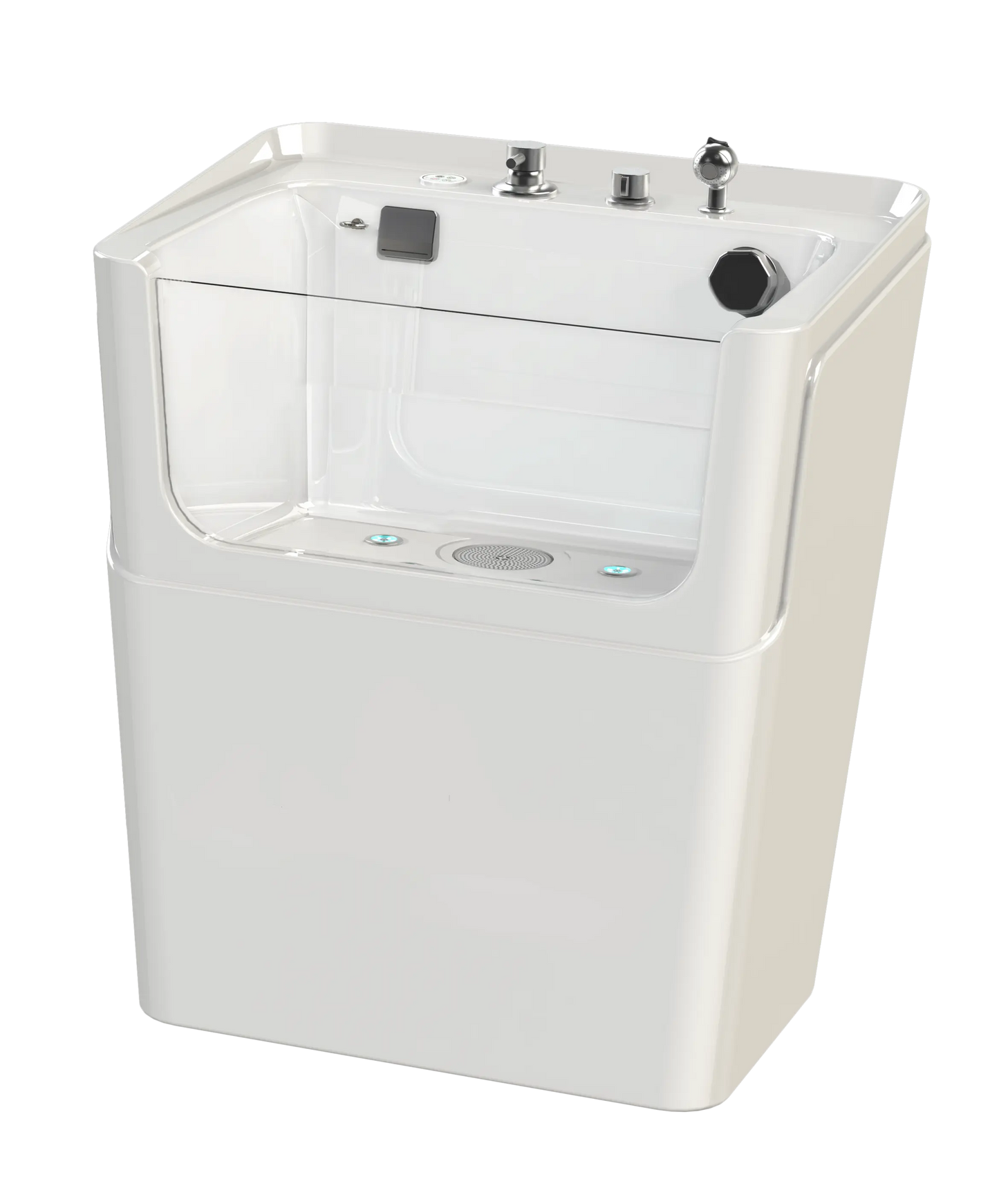 Large Spa Bath with Integrated Illumination and Multiple Massage Nozzles SP300