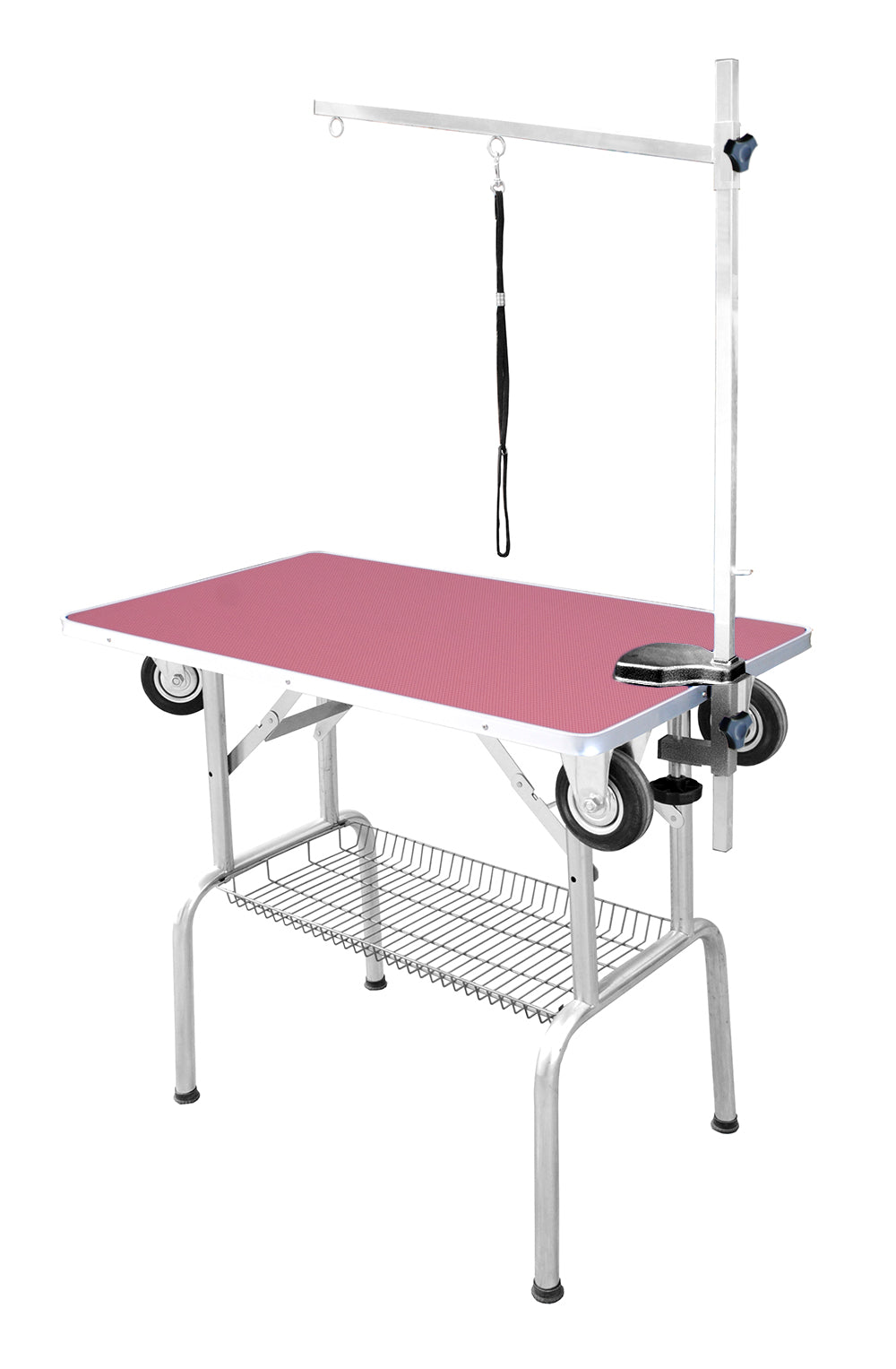 Foldable Grooming Table With Wheels BA400